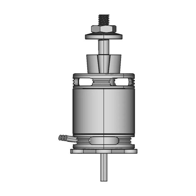 Turnigy Aerodrive 1050kv Brushless Outrunner Motor CAD Model