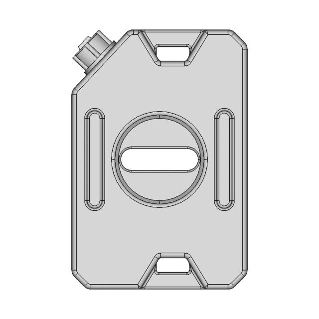 Rotopax 1 Gallon Fuel Canister CAD Model