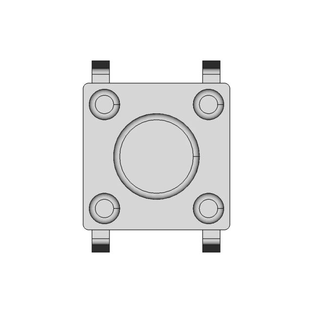 Precision Mechanical Component CAD Model