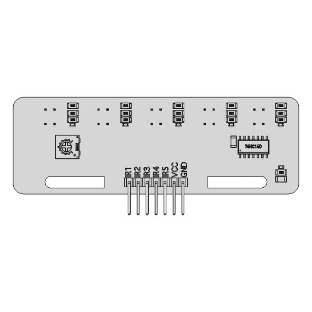 OSOYOO 5-Channel Infrared Tracker Sensor Model