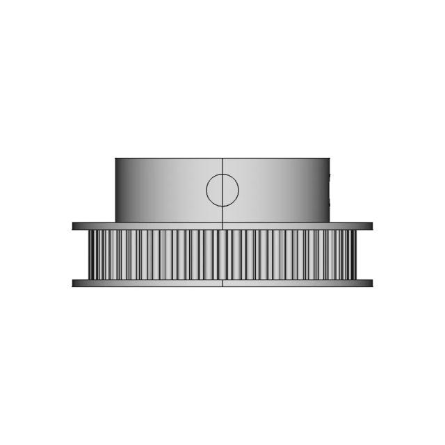 GT2 Pulley 6mm Width 60 Teeth 20mm Bore Diameter