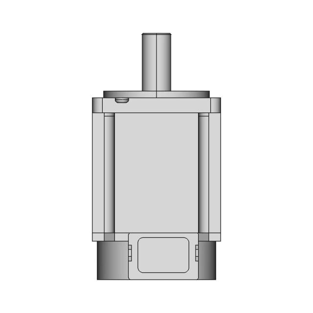 MELSERVO J5 Series HK-KT43WK 400W Motor Simplified Geometry
