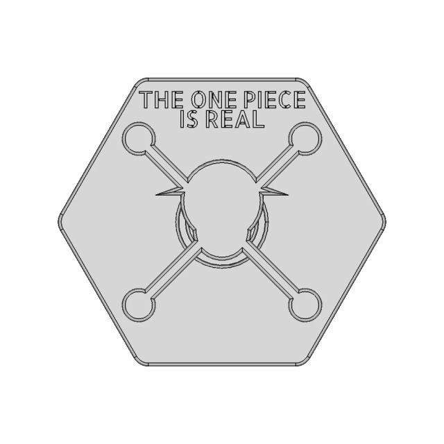 One Piece Table Top Fidget Spinner with Ball Bearing and Weight Slots