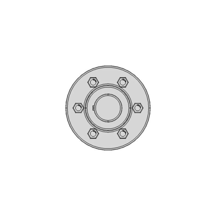 Mechanical Shaft Coupling for Power Transmission and Vibration Reduction