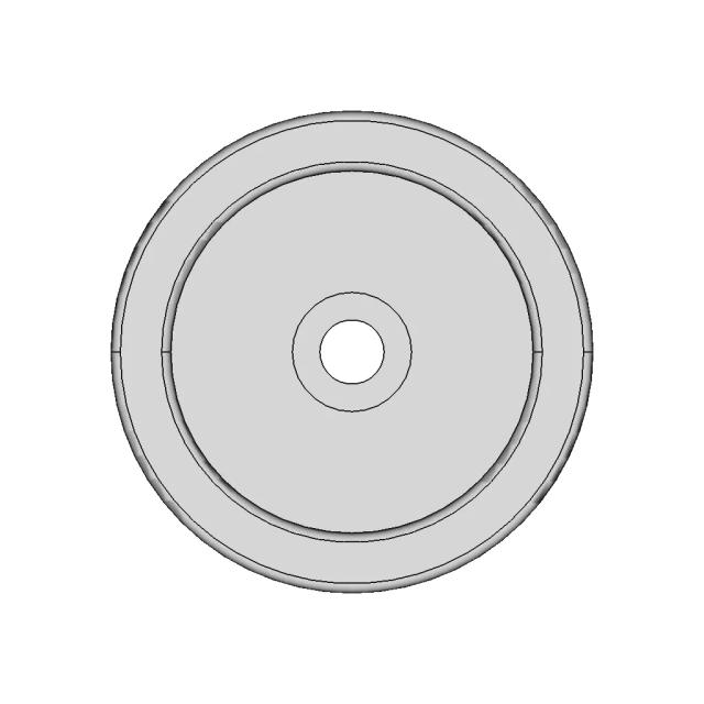 Custom Idler Wheel Compatible with Pololu Track