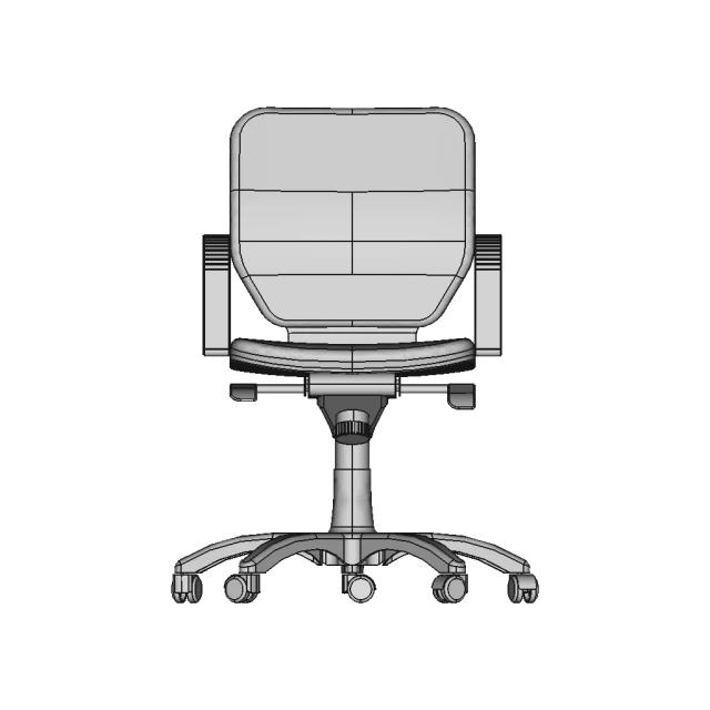 Compact Armchair Backrest Design