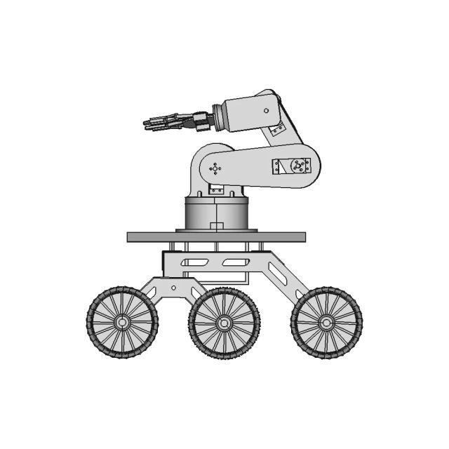 Agricultural Equipment Component CAD Model