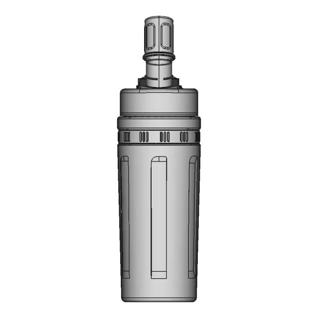 3D Model of a Generic Water Bottle for Industrial Use