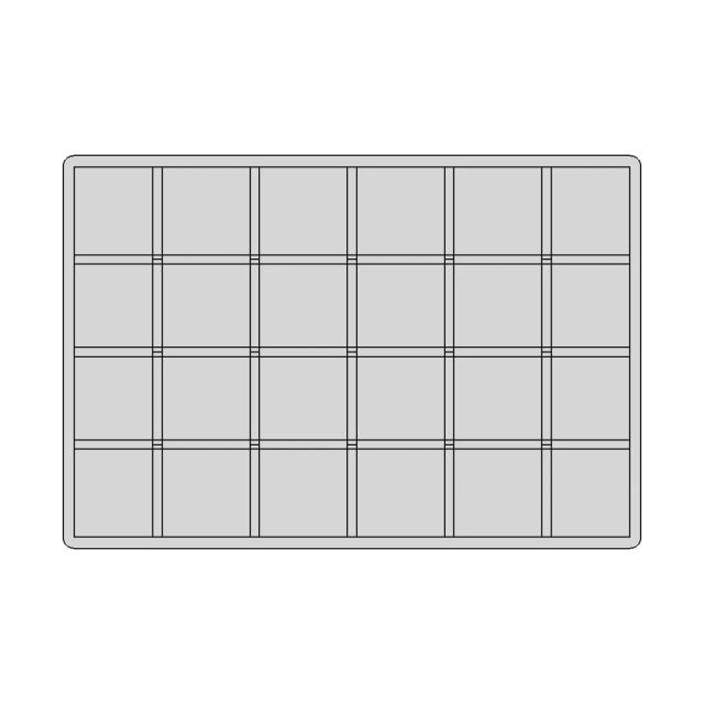 SMD Storage Box Designed for 1206 Components