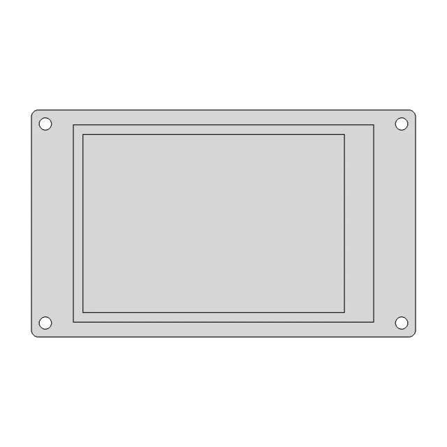 MKS TS35-R V2 Touch Screen Dimensions and Specifications