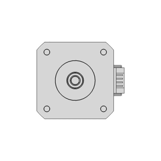 Detailed NEMA 17 Stepper Motor Model 17HS4401S for Engineering Use