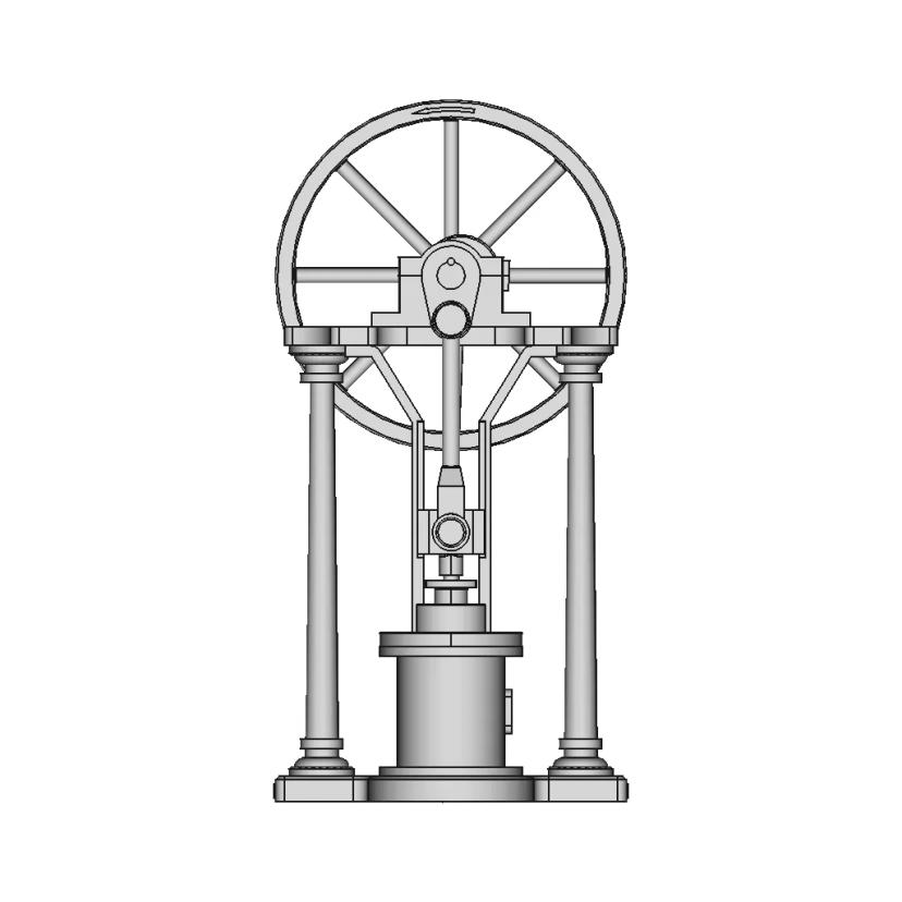 Industrial Mechanical Component CAD Model