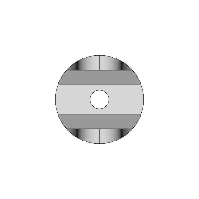 Professional Double U-Joint 3D Model for Mechanical Design