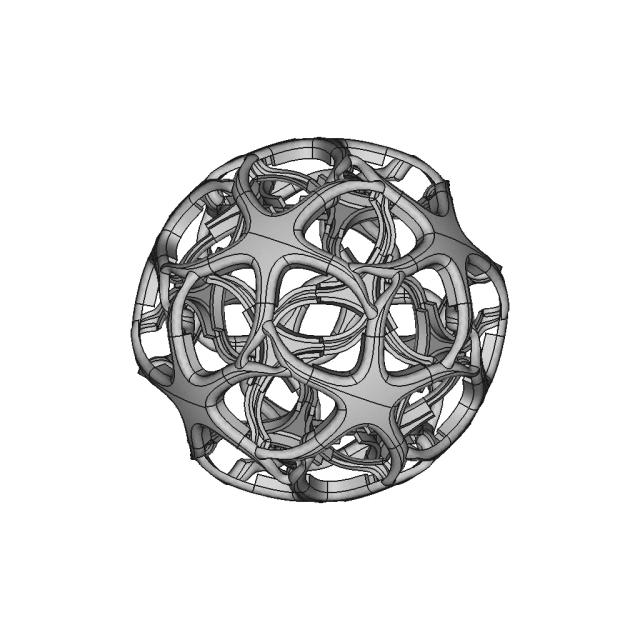 Interlinked Star Mechanical Component