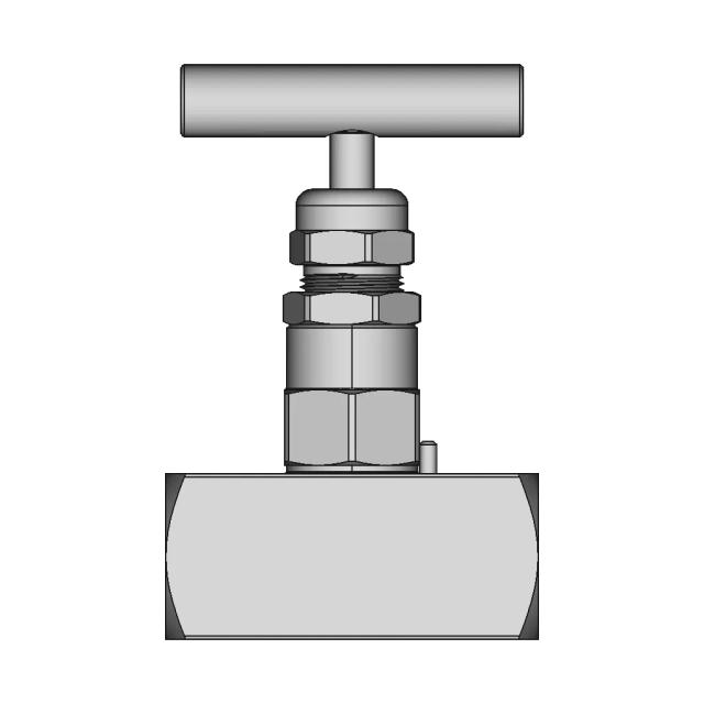 1/4 Inch FNPT Stainless Steel 316 High-Pressure Valve with Metal Seat