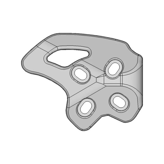 Replacement and Modified Parts for GepRC Moz7 FPV Frame