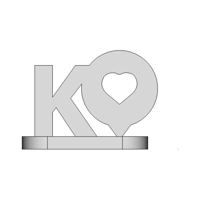 K.O LOVE 3D Printer Industrial Model