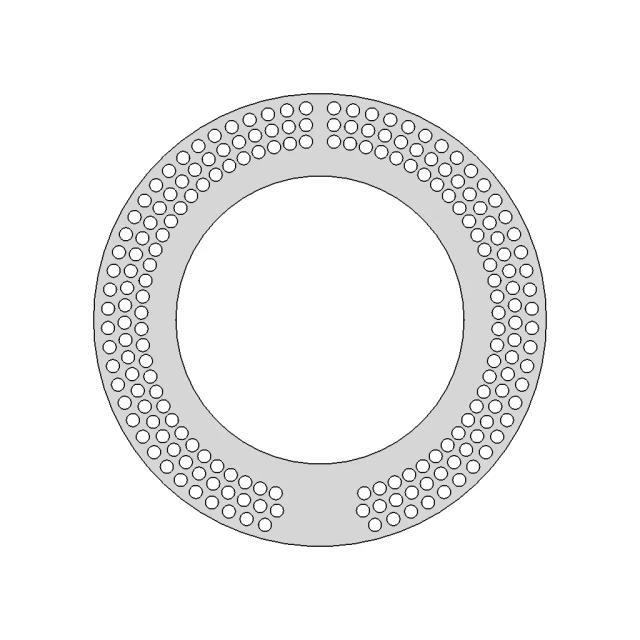 Boiler Tube Sheet CAD Model for Mechanical Engineering Applications