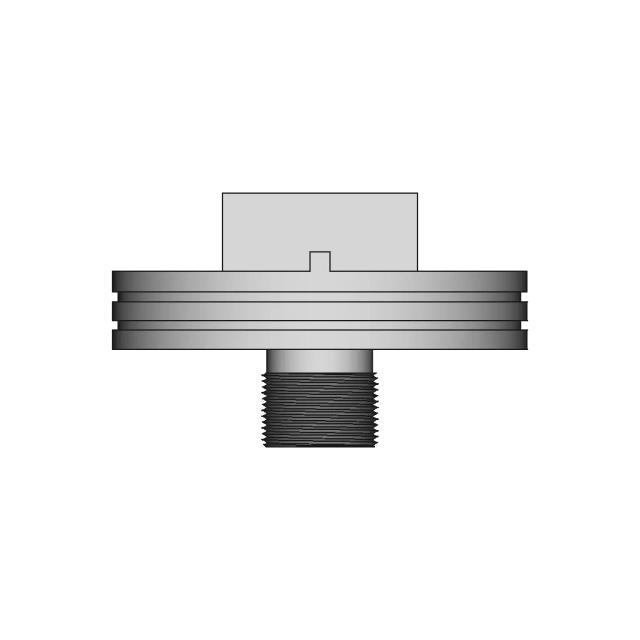 Automizer 22mm Vaping Component CAD Model