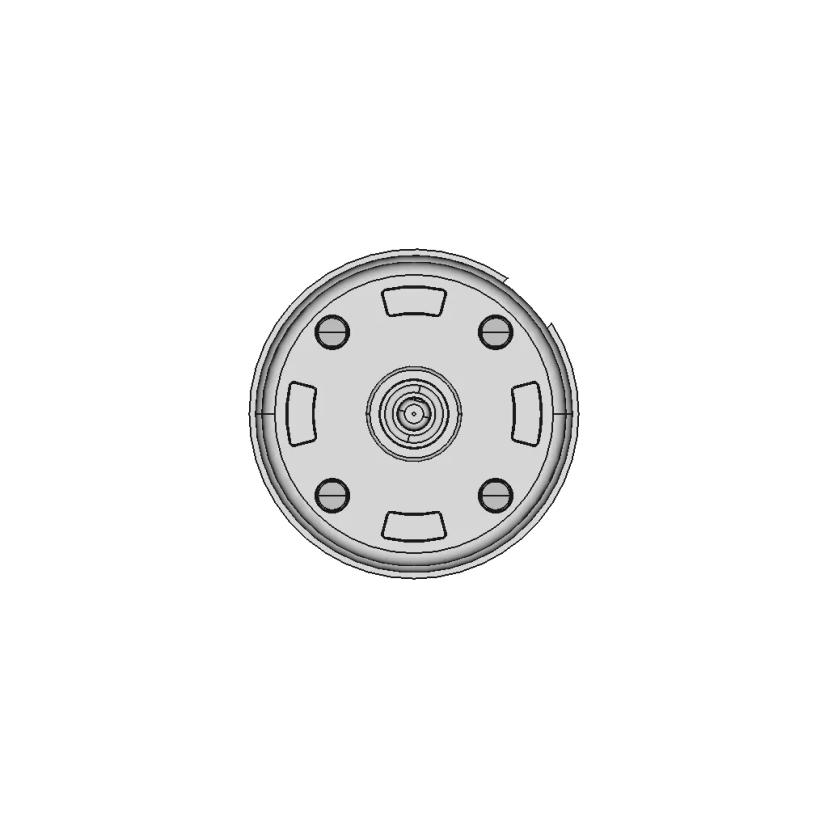 Electric Motor CAD Model for Engineering Applications