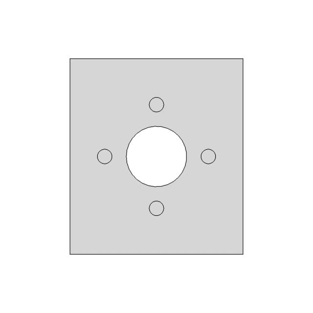 T8 Trapezoidal Lead Screw Nut Housing Bracket for Linear Slider