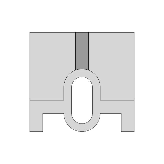 Robust Copper Component with Boss Extrudes and Reinforcing Ribs