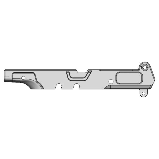 Industrial Router 100x300x400mm - Precision CNC Component