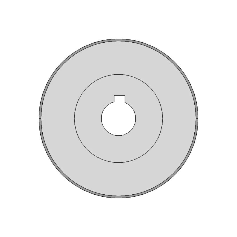 Pulley Motor Assembly 3D Model for Mechanical Systems