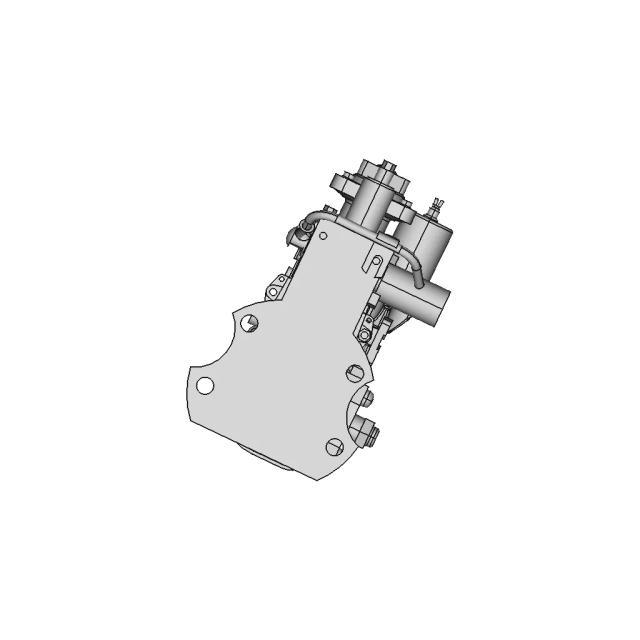 Armchair Shell with Dual Cushions CAD Model
