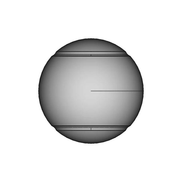 Tennis Ball CAD Model for Engineering Applications