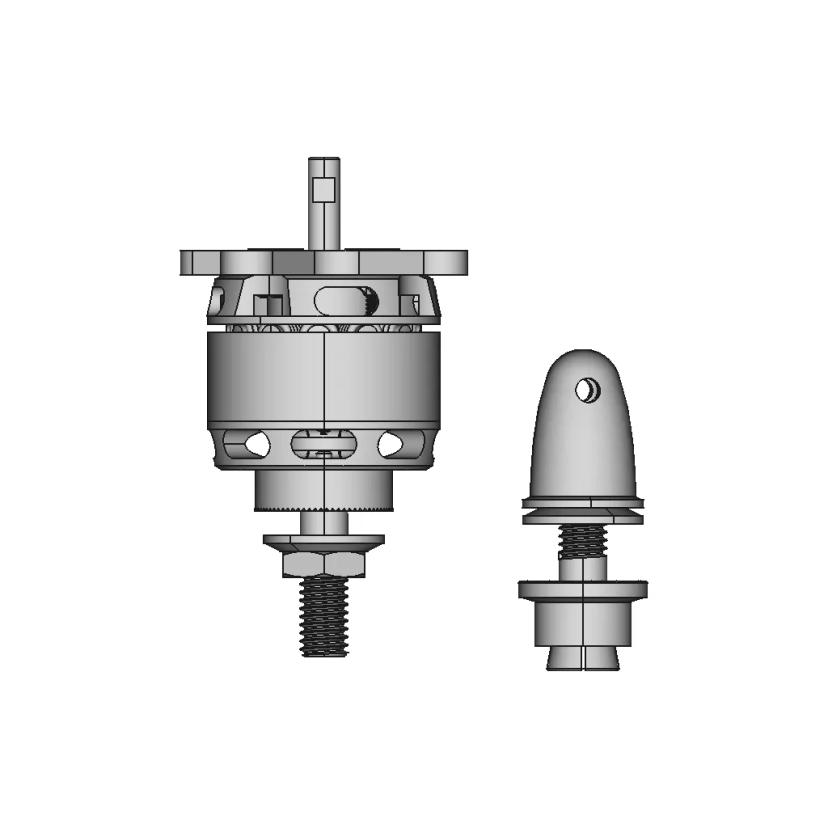 Industrial Mechanical Component CAD Model