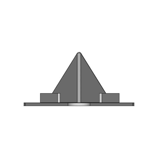 Pyramid Mobile Stand Made of ABS Plastic for Vertical and Horizontal Phone Support