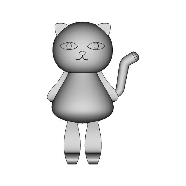 3D Printed Art Toy Model for Creative Design