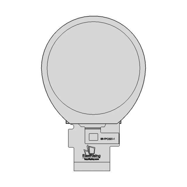 ER-TFT021-1 2.1 Inch 480x480 Pixel Round IPS TFT LCD Display Panel