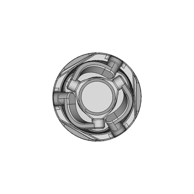 Spherical Parallel Joint with 3 Degrees of Freedom for BLDC 2208