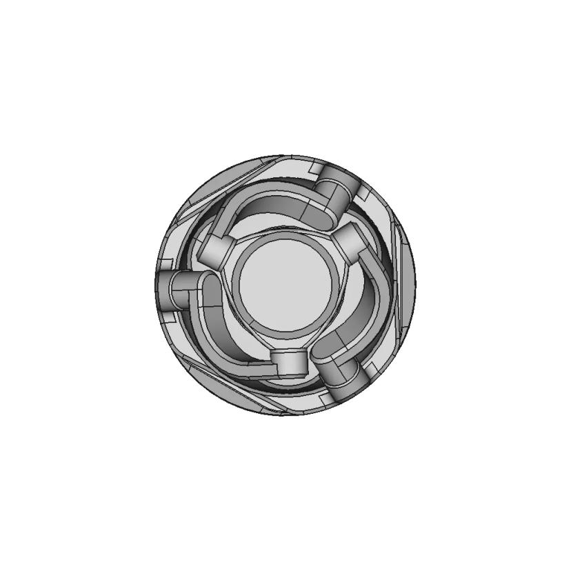 Spherical Parallel Joint with 3 Degrees of Freedom for BLDC 2208