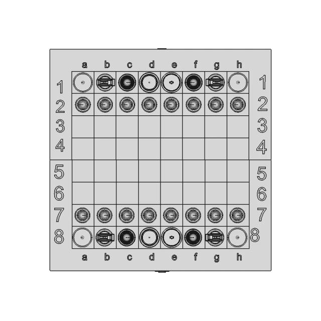 Professional Chessboard Design for Engineering Applications