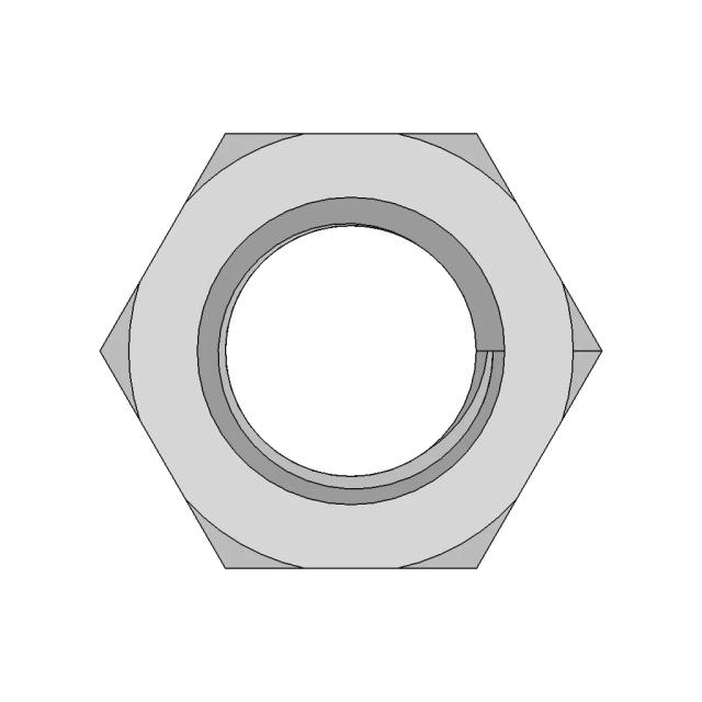Metric Nut M30x3.5 ISO Standard
