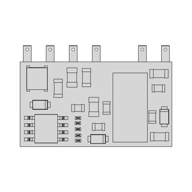 Open SIP ACDC Converter Module CAD Model