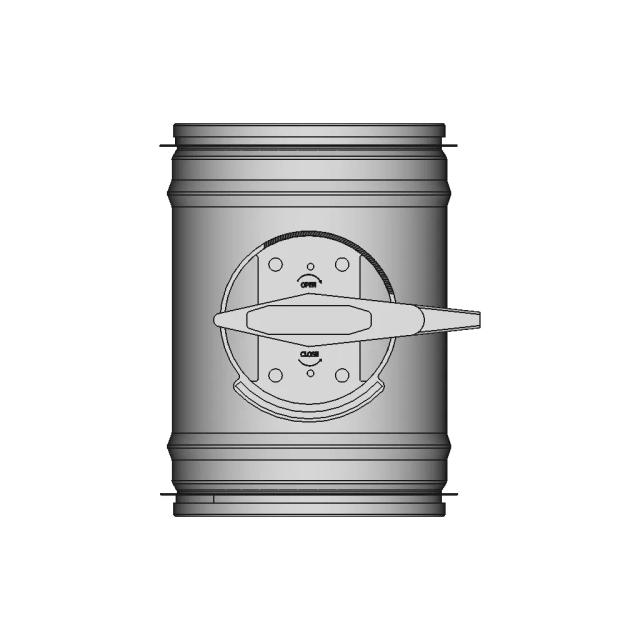 Industrial Pipe Damper Type 2 for Flow Control
