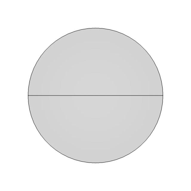 Plano-Concave Lens CAD Model for Optical Design