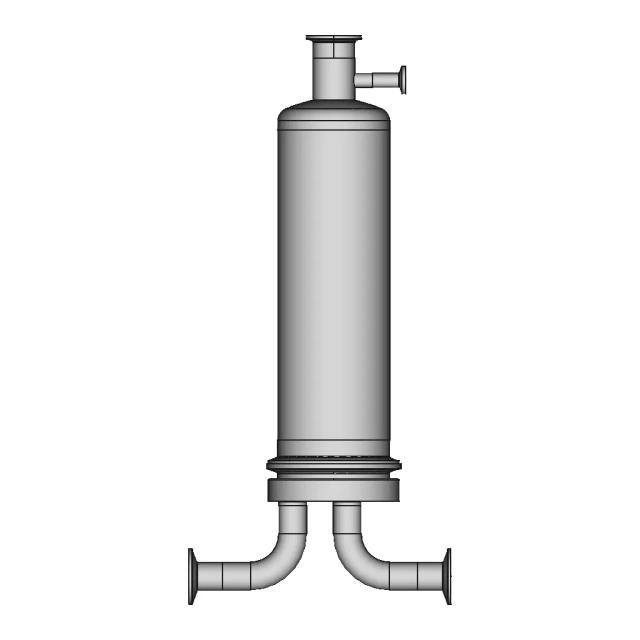 10 Inch Liquid Filter Housing with 1 Inch Ports for Industrial Filtration