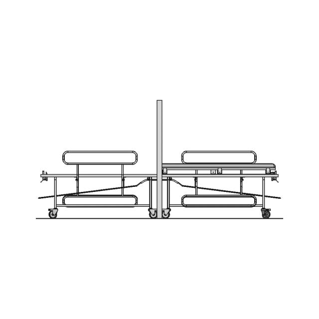 Manual Patient Transfer Stretcher for Operating Rooms