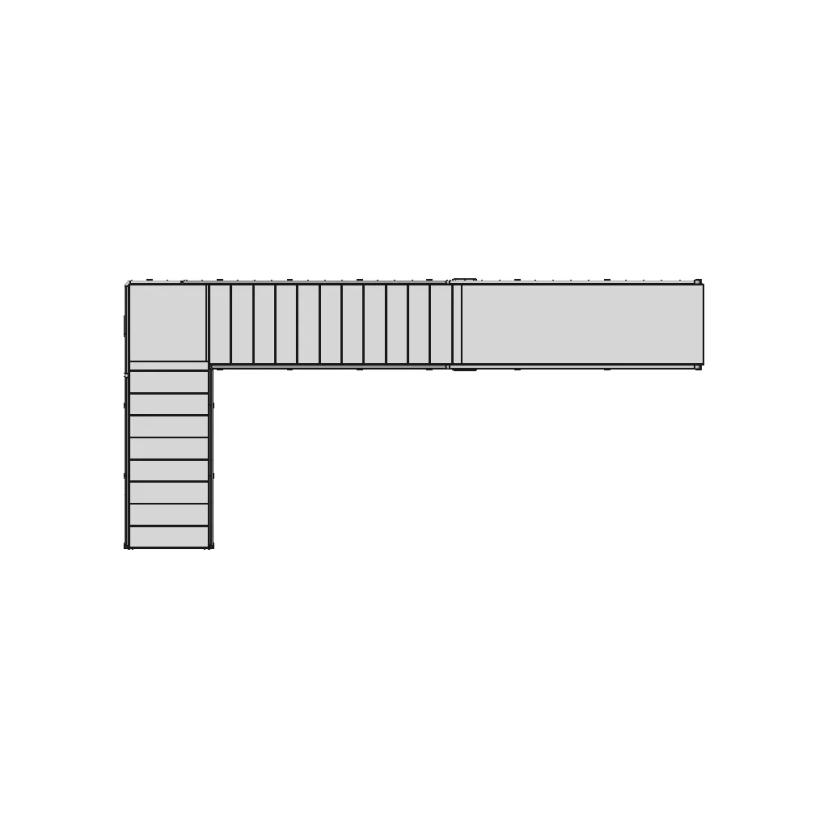 Professional Stair System CAD Model for Architectural Design