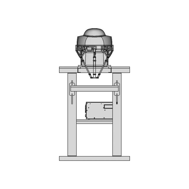 Aluminum U Profile Stand for Fanuc Delta M-1iA1H Robot