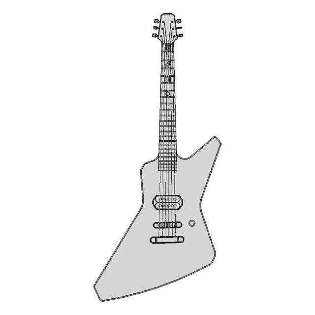 3D Models of Acoustic, Electric, and Artemis 30STM Guitars