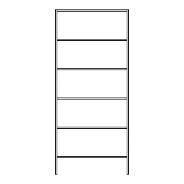 Metal Door with Frame - Industrial Door Component