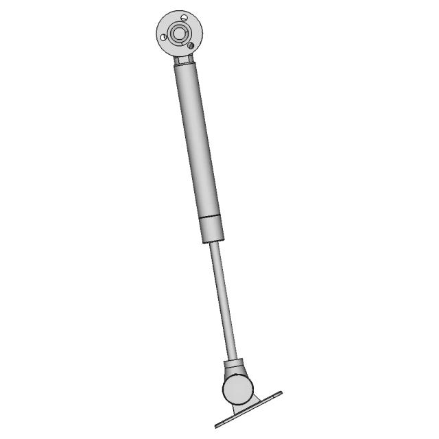 Aluminium Hinge for Glass Doors and Covers