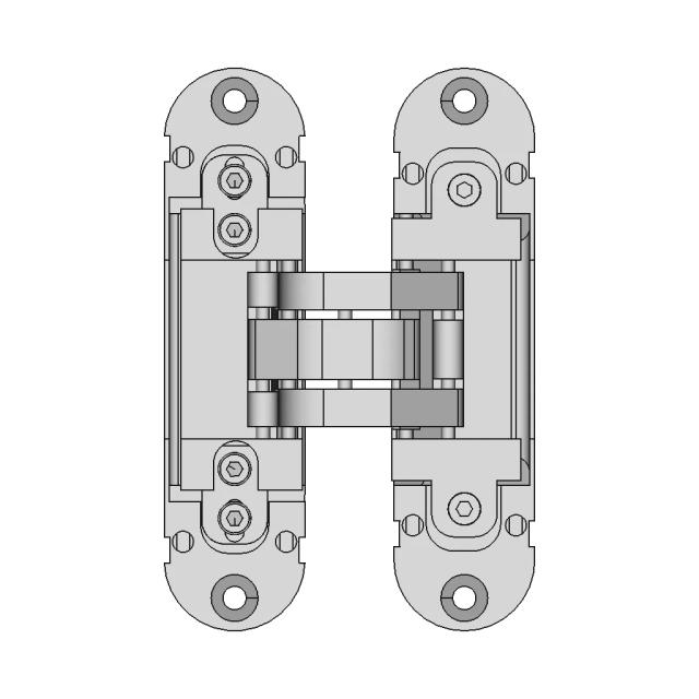 Adjustable Concealed Hinge with 40 kg Load Capacity