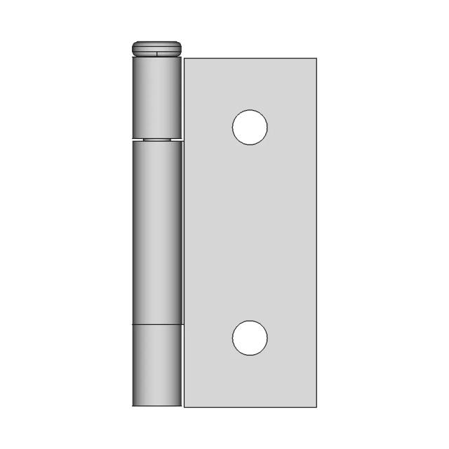 3D Hinge Model with Articulated Movement for Engineering Design
